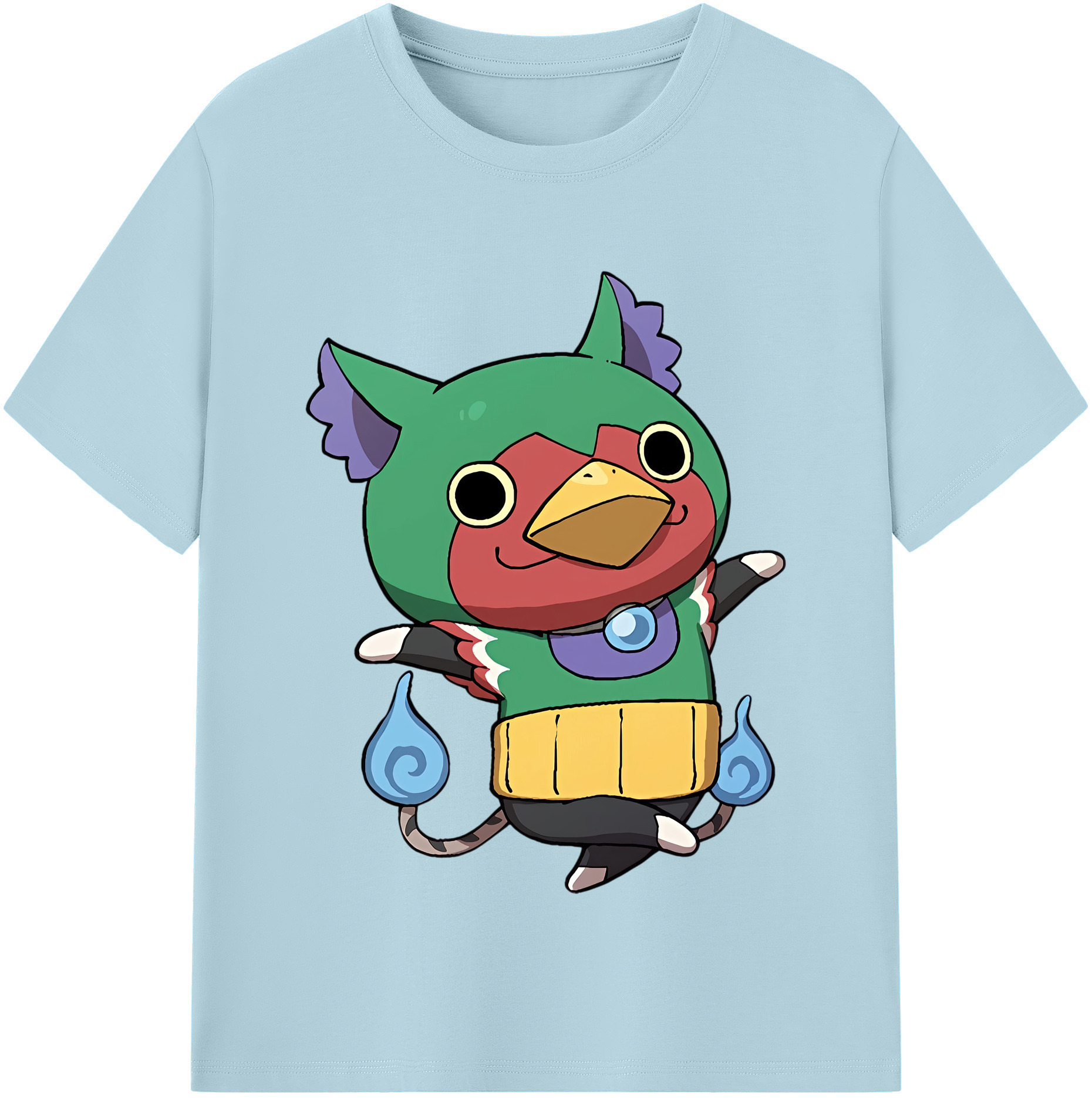 （画像用） 妖怪ウォッチ Yo-kai Watch 綿100％半袖Tシャツ（フロントプリント）